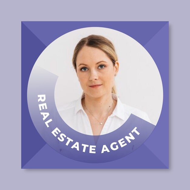 Foto de perfil profesional de linkedin inmobiliario