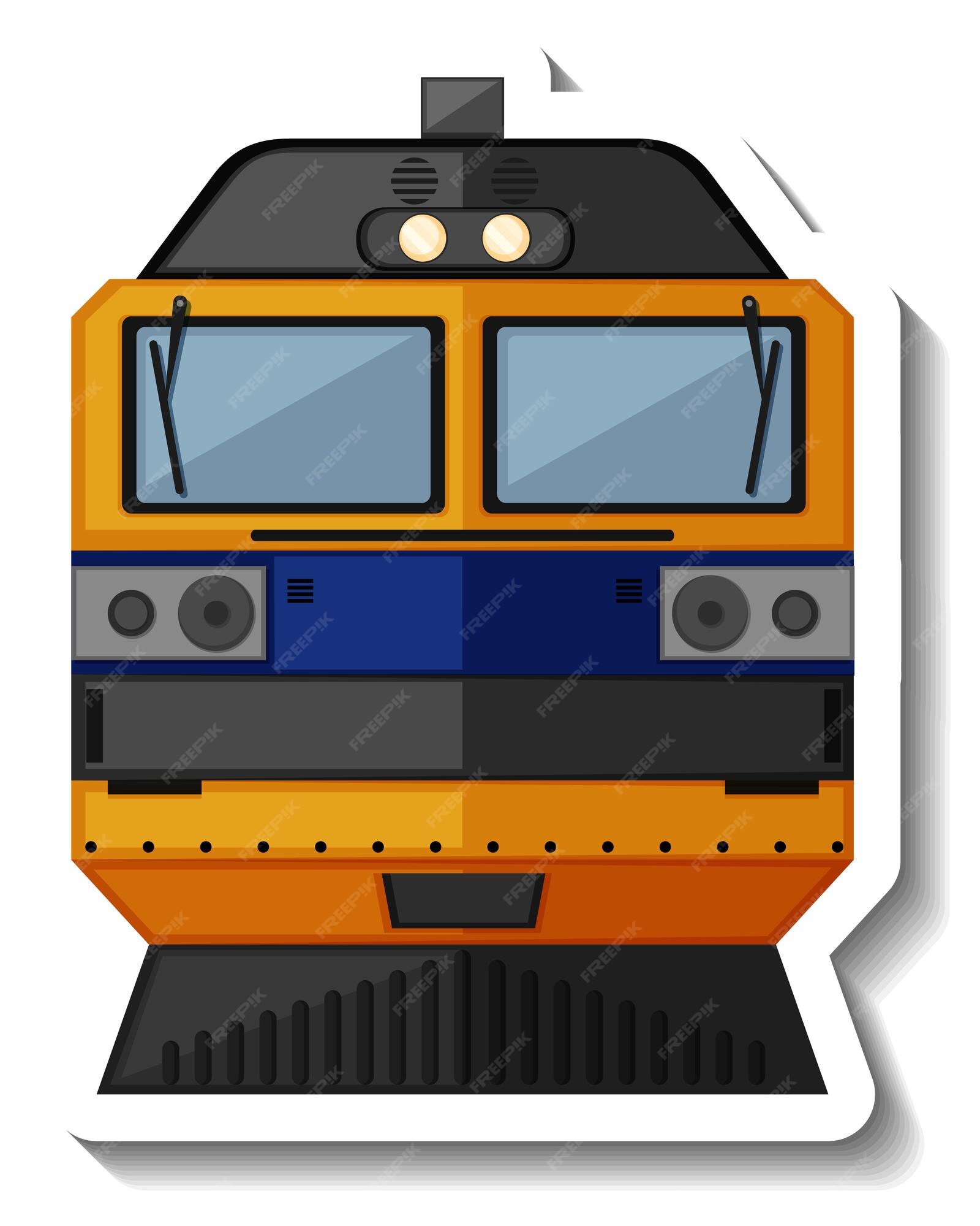 Vectores e ilustraciones de Tren frente para descargar gratis | Freepik Vectores e ilustraciones de Tren frente para descargar gratis | Freepik