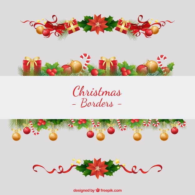 Fronteras navideñas