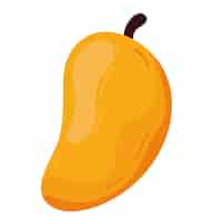 Vector gratuito fruta fresca de mango saludable