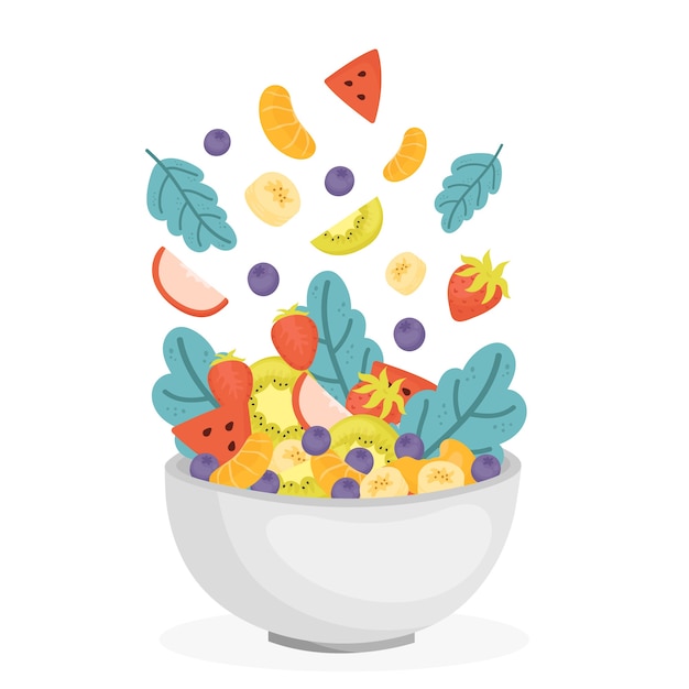 Frutero y ensaladera