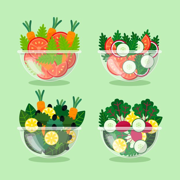 Fruteros y ensaladeras