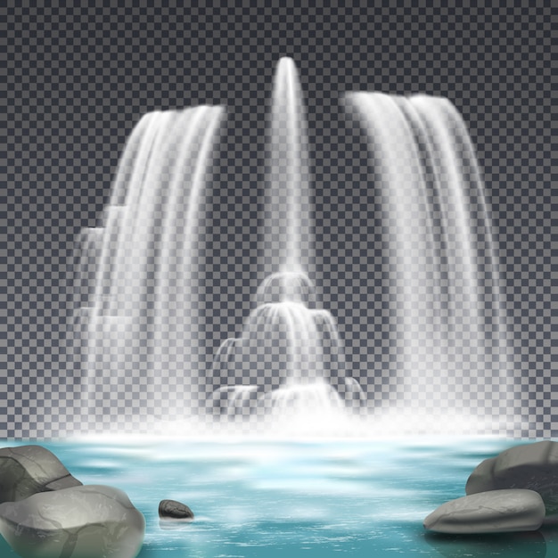 Fuente Waterworks Realista