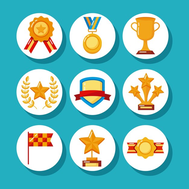 Gana premios nueve iconos