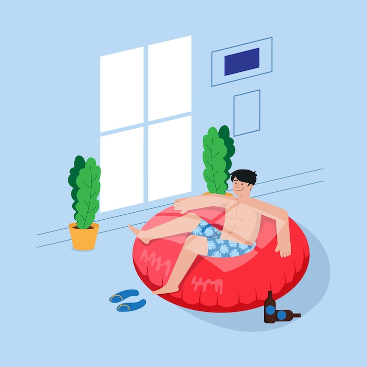 Vector gratuito gente disfrutando el concepto de vacaciones