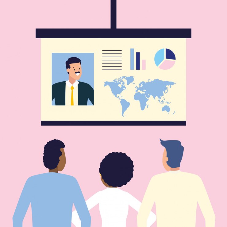 Vector gratuito gente de negocios en el trabajo