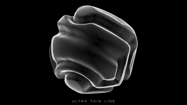 Geometría de fluido de línea ultrafina