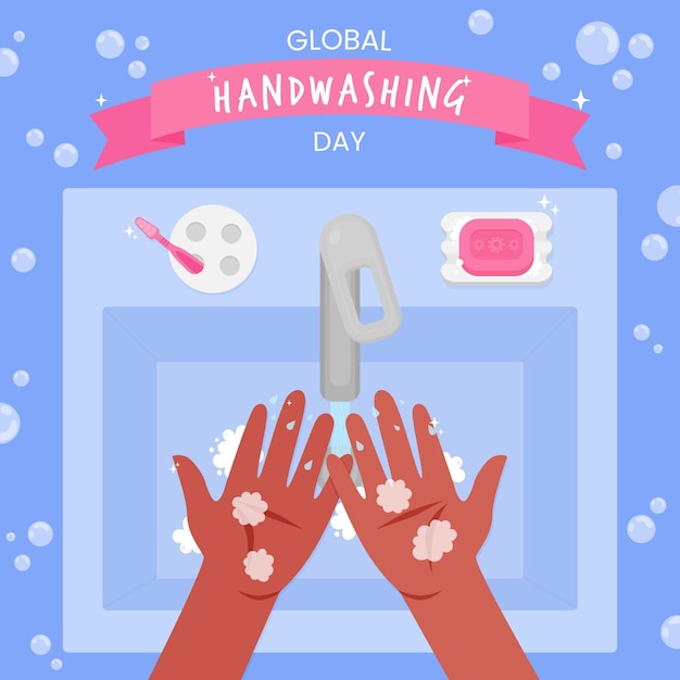 Global handwashing day event