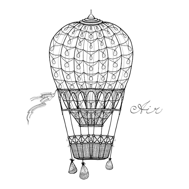 globo de aire caliente