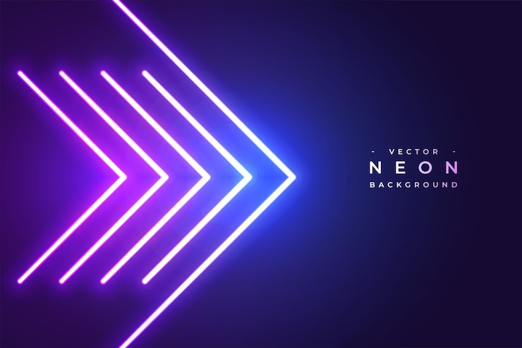 Vector gratuito glowing electric laser beam background design