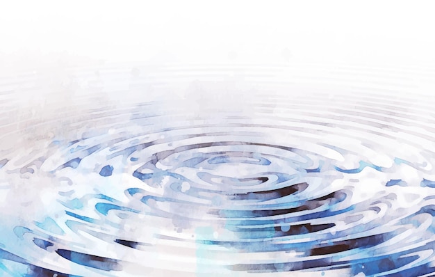 Gota de agua Fondo de acuarela