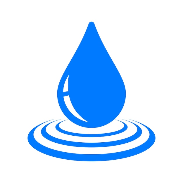 Gotas de agua en los anillos