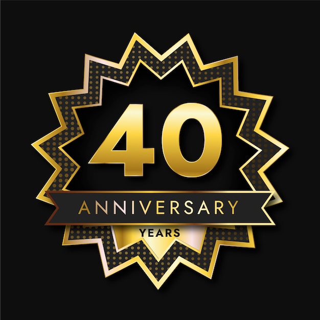 Gradiente 40 aniversario y cumpleaños.