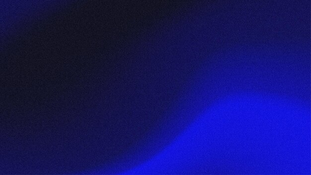 Gradiente azul oscuro abstracto con grano
