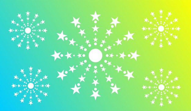 Gradiente de diseño de feliz año nuevo de fuegos artificiales