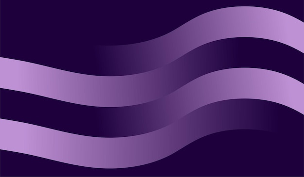 Vector gratuito gradiente de diseño minimalista de onda de fondo