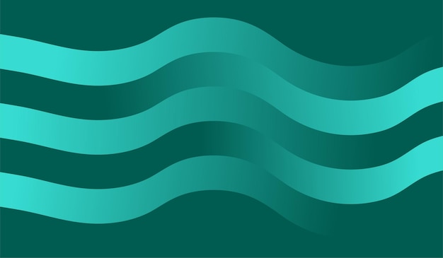 Gradiente de diseño minimalista de onda de fondo