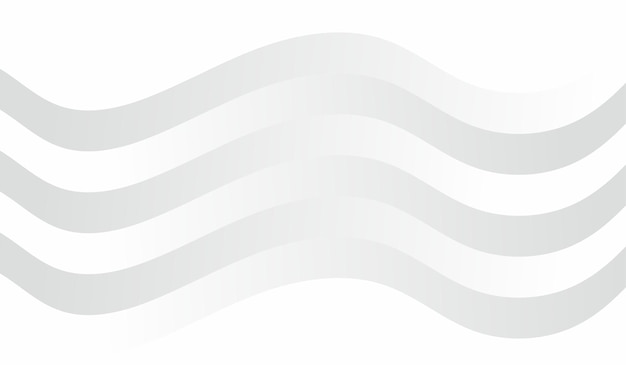 Gradiente de diseño minimalista de onda de fondo
