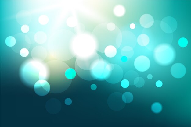 Gradiente de efecto bokeh de fondo