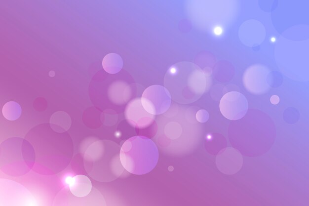 Gradiente de efecto bokeh de fondo
