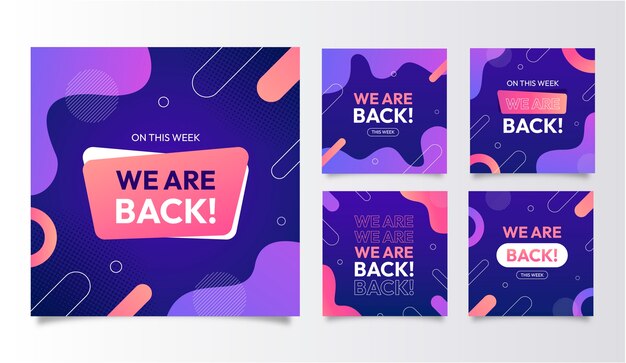 Gradiente estamos de vuelta publicación de instagram