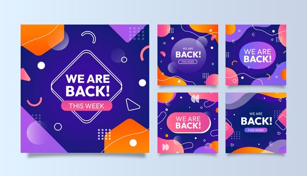 Gradiente estamos de vuelta publicación de instagram