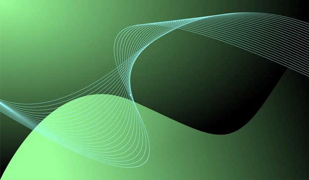Gradiente de fondo abstracto digital de línea