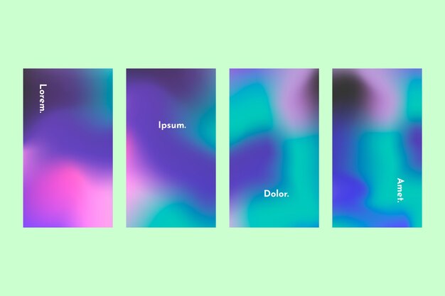 Gradiente de fondo de la historia de Instagram