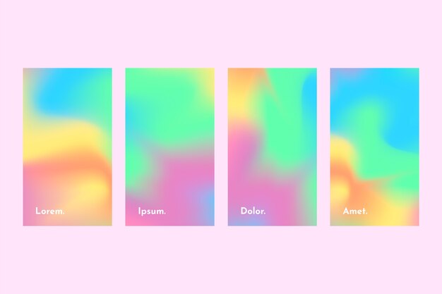 Gradiente de fondo de la historia de Instagram