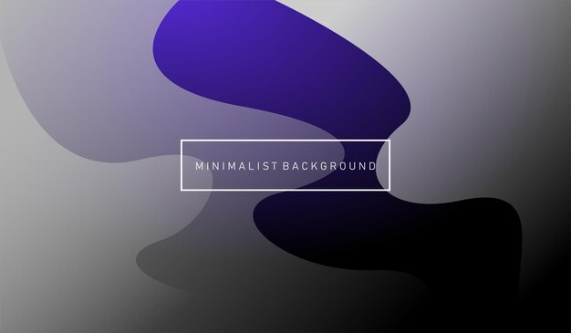 Gradiente de fondo de lujo de onda minimalista