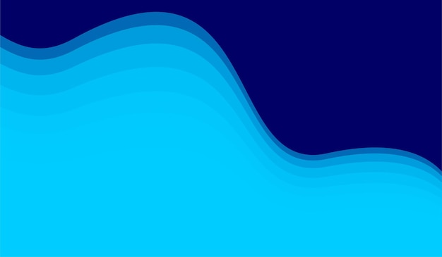 Gradiente de fondo de onda estilo minimalista