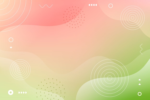Gradiente de fondo rosa y verde