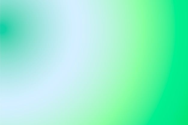 Gradiente de fondo en tonos verdes
