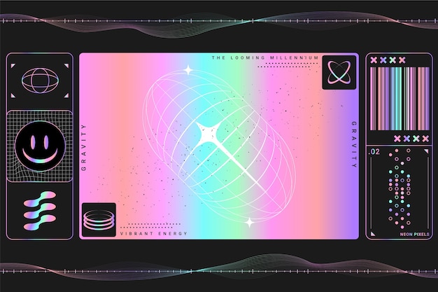 Gradiente de fondo y2k