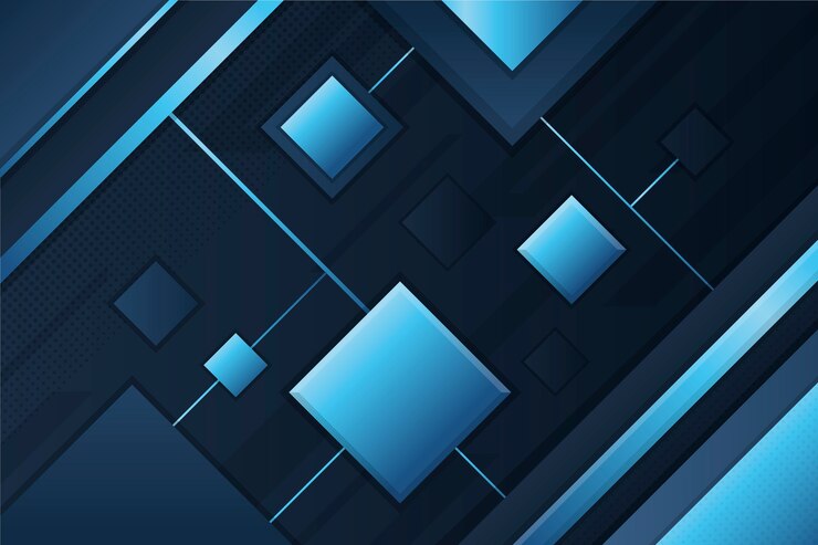 Vector gratuito gradiente formas geométricas sobre fondo oscuro