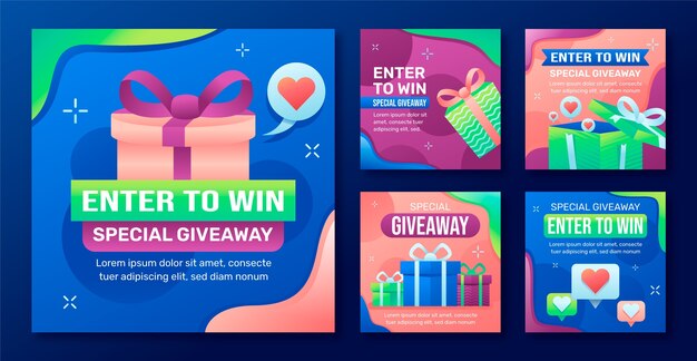 Gradiente ingresa para ganar publicación de instagram