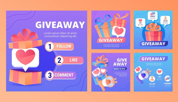 Gradiente ingresa para ganar publicación de instagram