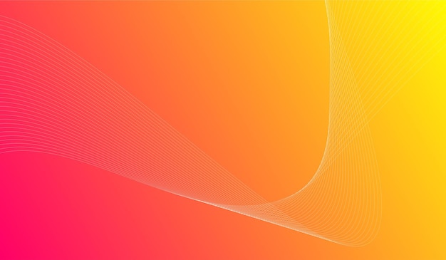 Gradiente de línea de fondo estilo de lujo
