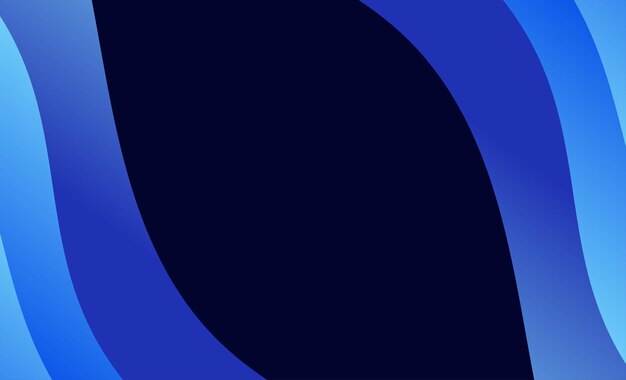gradiente de onda azul fondo de diseño abstracto