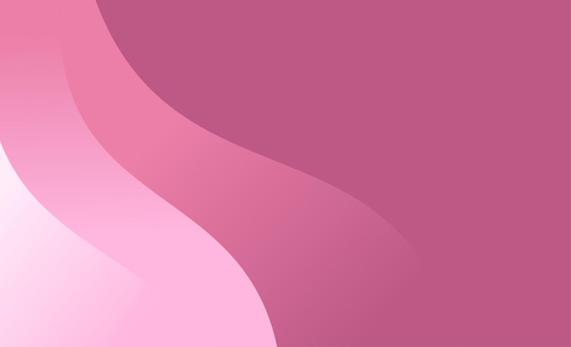 Gradiente de onda rosa fondo de diseño abstracto