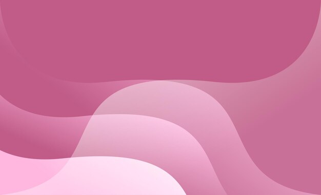 Gradiente de onda rosa fondo de diseño abstracto