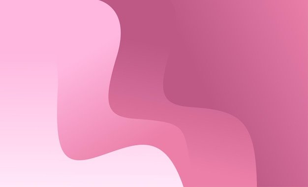 Gradiente de onda rosa fondo de diseño abstracto