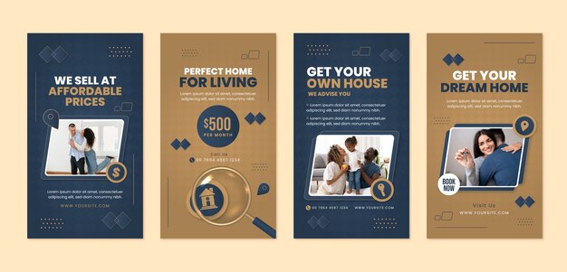 Gradiente proyecto inmobiliario historias de instagram