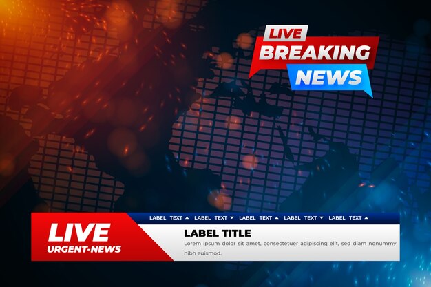 Gradiente de las últimas noticias de fondo