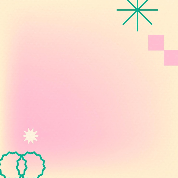 Vector gratuito gradiente de vector de fondo rosa de memphis abstracto con formas geométricas