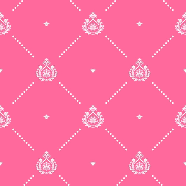 Vector gratuito gráfico de diseño de decoración de patrón rosa transparente. para papel tapiz