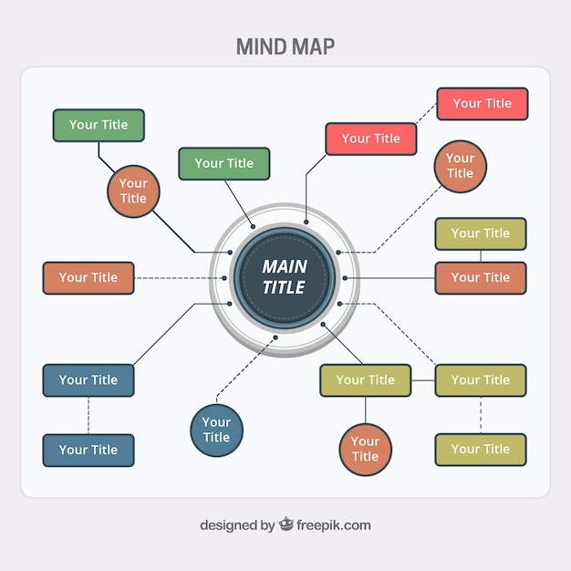 Gráfico plano con estilo profesional