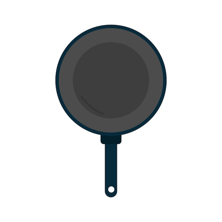 Vector gratuito gráfico de utensilios de cocina de sartén