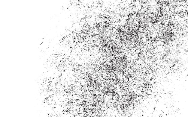 grunge detallado en fondo blanco