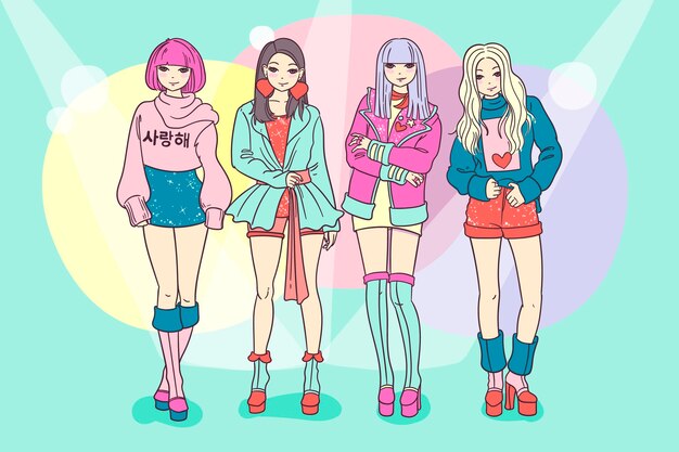 Grupo de chicas K-pop